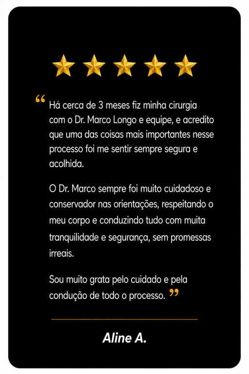 Depoimento paciente